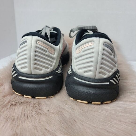 Brooks Womens Adrenaline GTS 22 Running Shoe Gray(missing insole) Size 9 - Picture 4 of 9